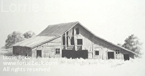 How To Draw a Big Red Barn - Easy Farming Doodles for Kids - Rainbow  Printables